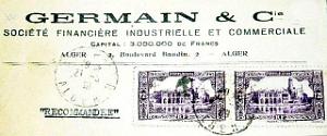 Oran enveloppes pub 1157